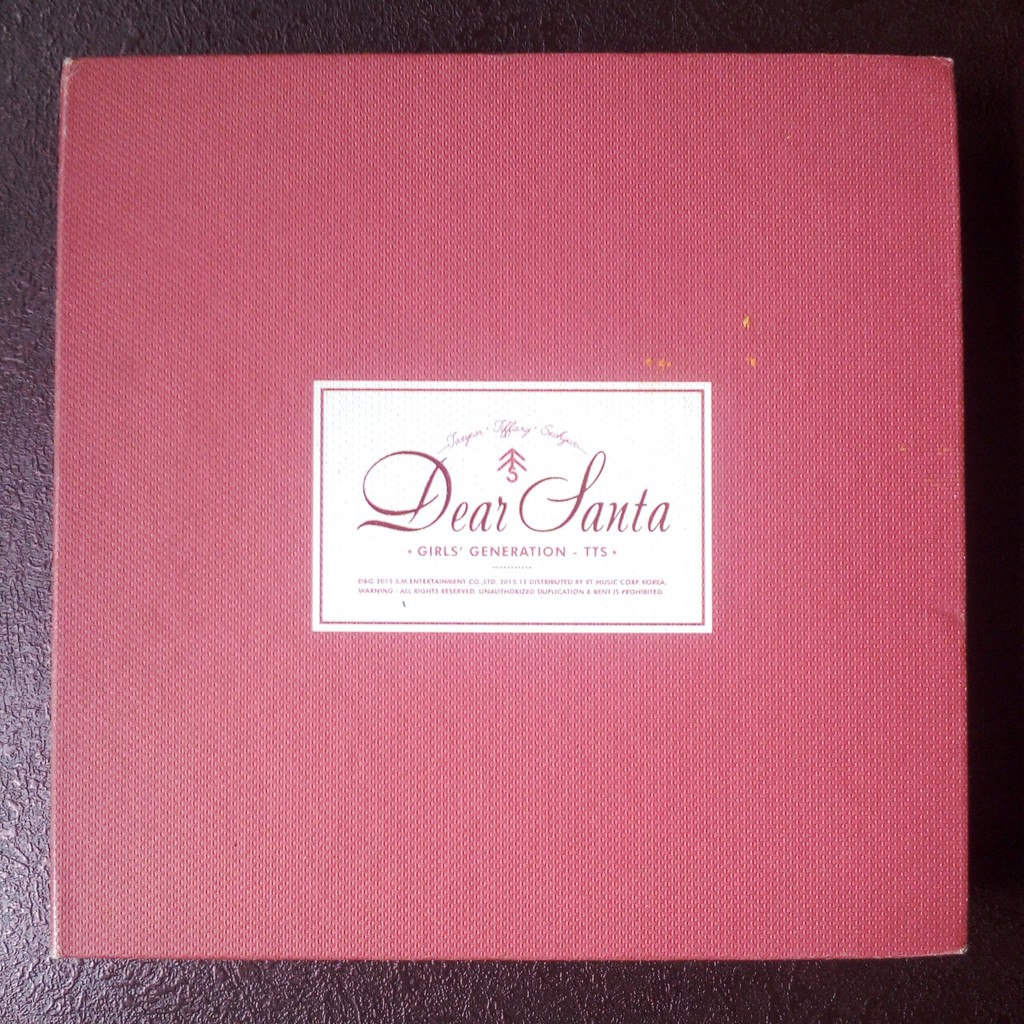 Girls' Generation / SNSD TTS Dear Santa_RED ver. ALBUM ONLY