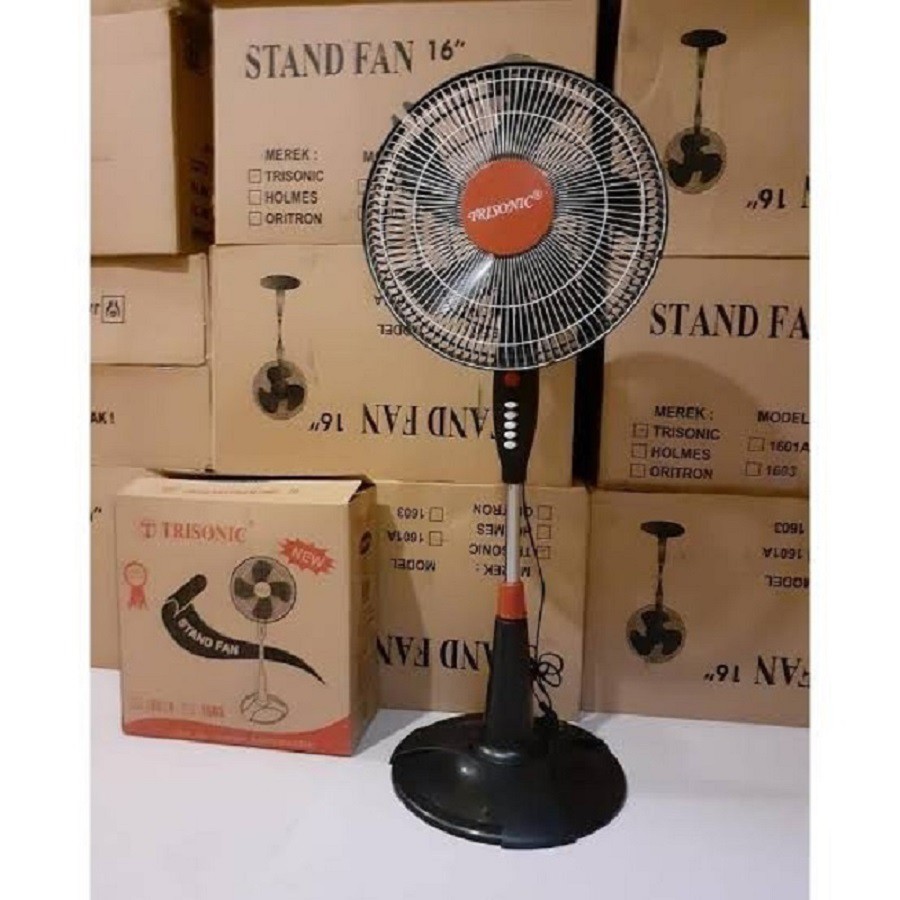 Kipas Angin Berdiri 16in 16inch 16 inci TRISONIC TRISONIK Standfan Murah Berkualitas