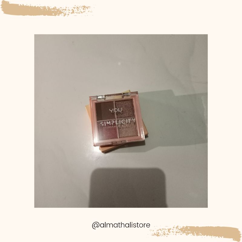 YOU The Simplicity Eyeshadow Quad Z 06 Fresh