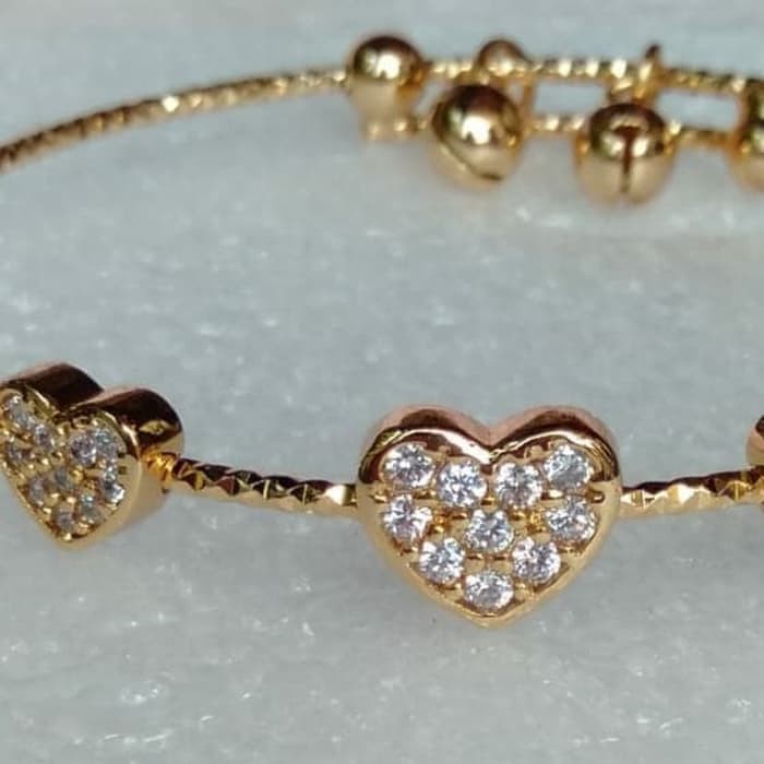 Gelang berlian xuping mewah terbaru-perhiasan lapis-yxy Ay537
