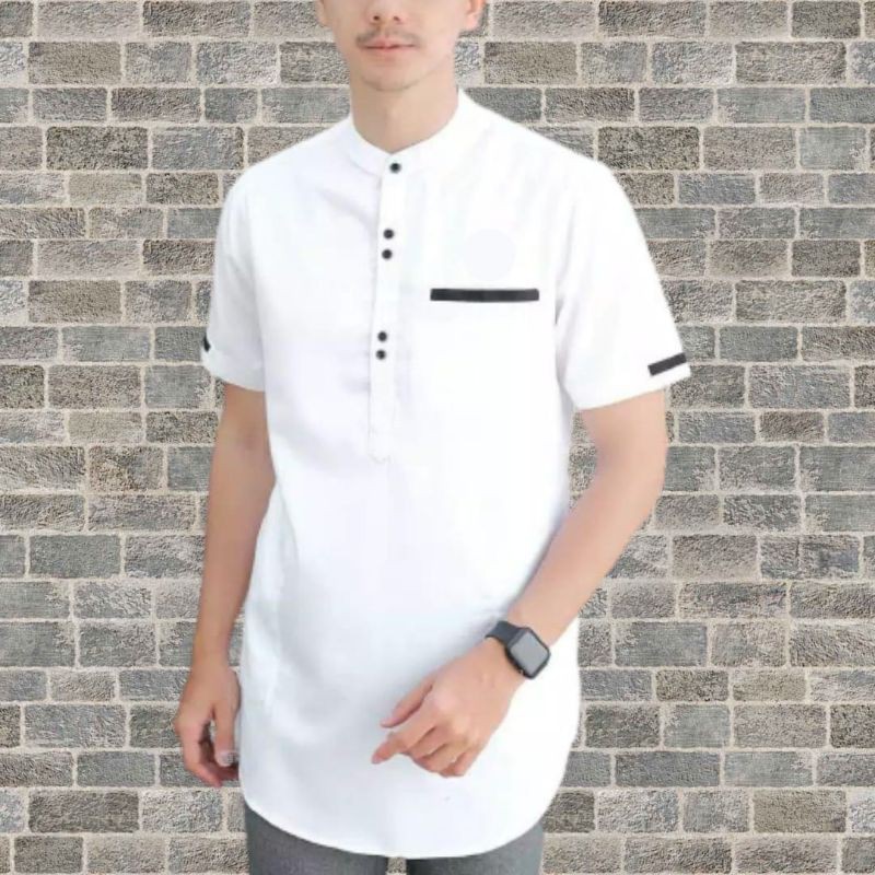 Koko kurta lengan pendek