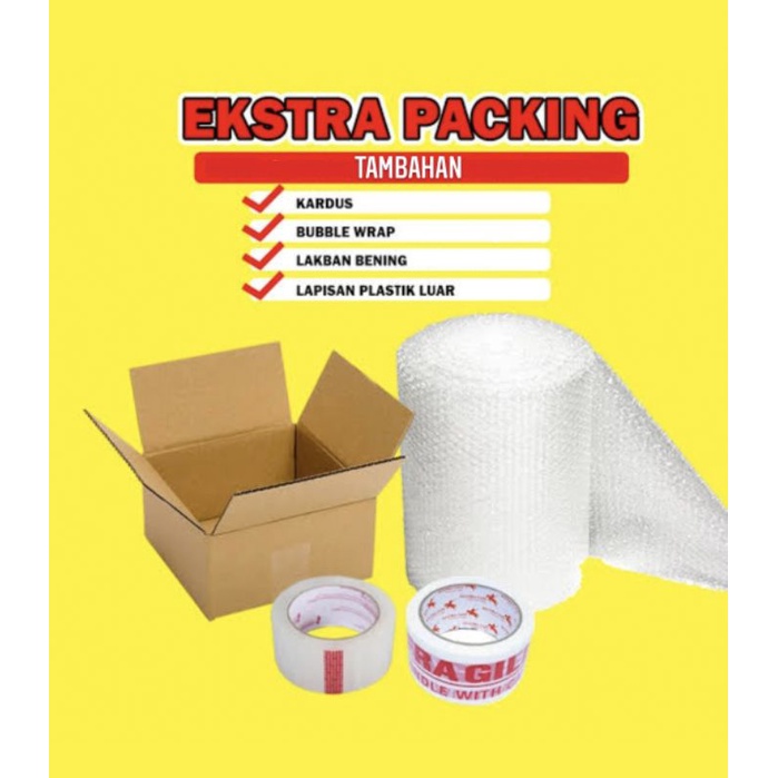 

Disarankan packing tambahan untuk lebih aman
