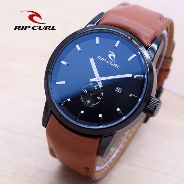 JAM TANGAN PRIA RIPCURL DATE DETROIT ORIGINAL ANALOG COWOK ADA 3 WARNA TERBARU COD GRATIS ONGKIR