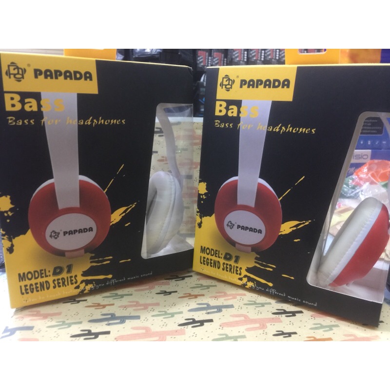 SALE Headset Headphone Bando Papada Legend series D1 Original