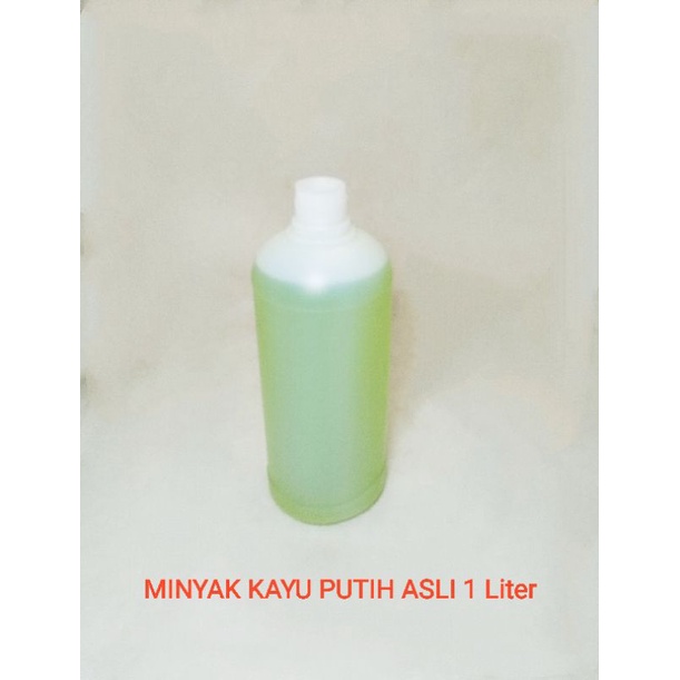 MINYAK KAYU PUTIH ASLI PULAU BURU MALUKU MINYAK KAYU PUTIH AMBON 1 Liter