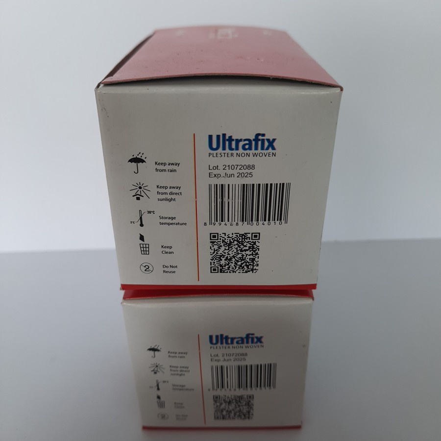 Ultrafix 10cm x 5m Onemed Plester Luka Ultrafix 10x5 Plester Tahan Air Plester Non Woven Plester Anti Air