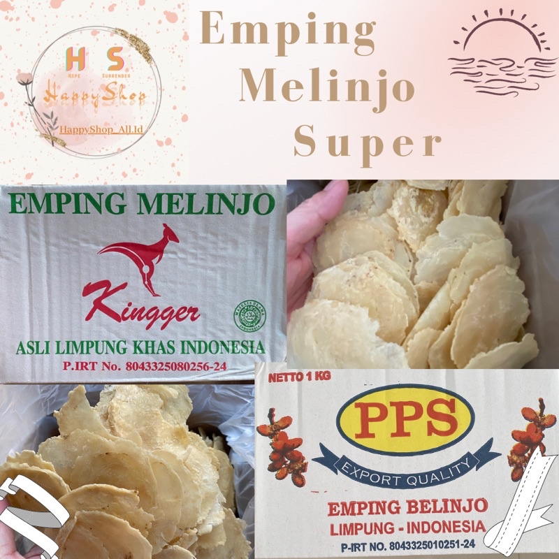 

EMPING MELINJO MENTAH SUPER GURIH & RENYAH (Kingger & Pps)