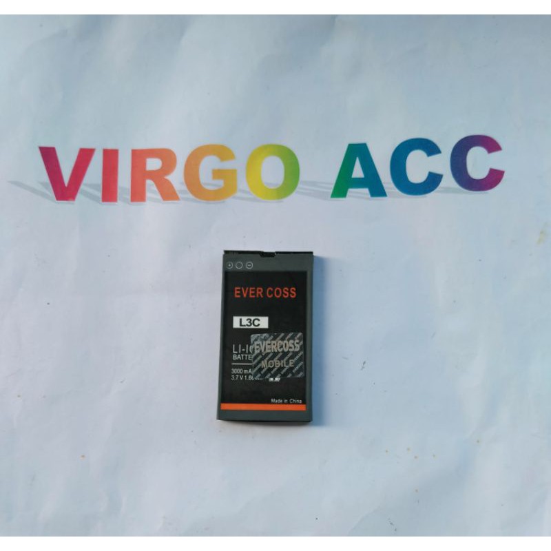 Baterai Battery Batre Evercoss Cross L3C Original Batere Hp