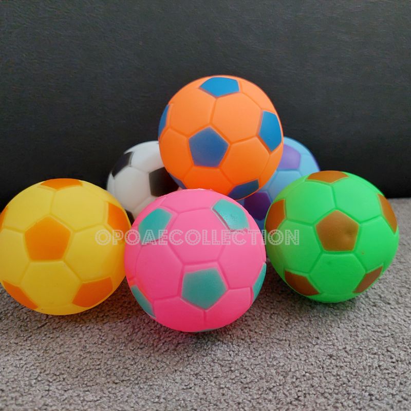 Mainan anak mainan Bayi mainan Bola Karet Bola Cit cit warna cerah