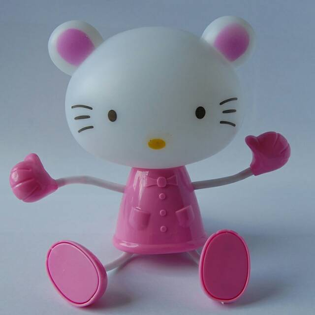 Lampu LED Hello Kitty/panda/kodok/rilakuma
