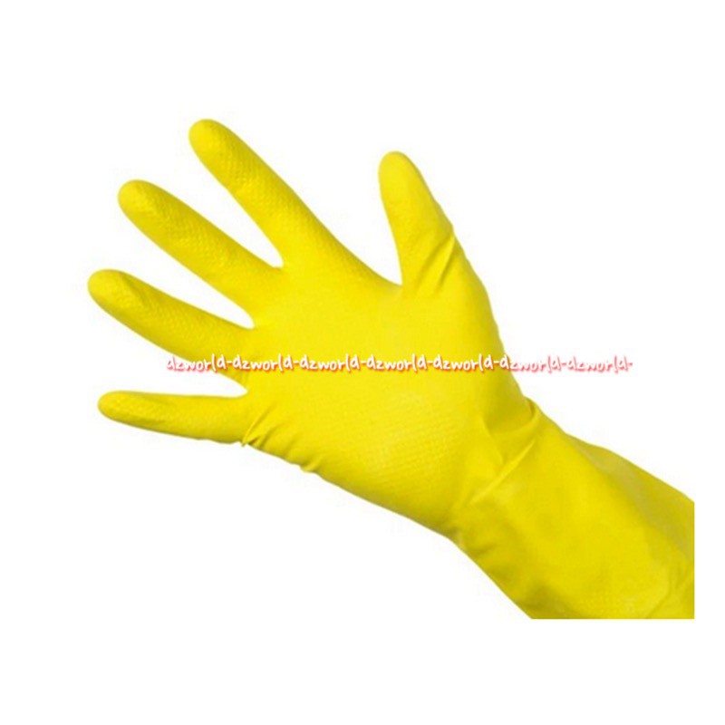 Sensi Multi Purpose Gloves With Anti Slip Grip Yellow Sarung Tangan Sensy