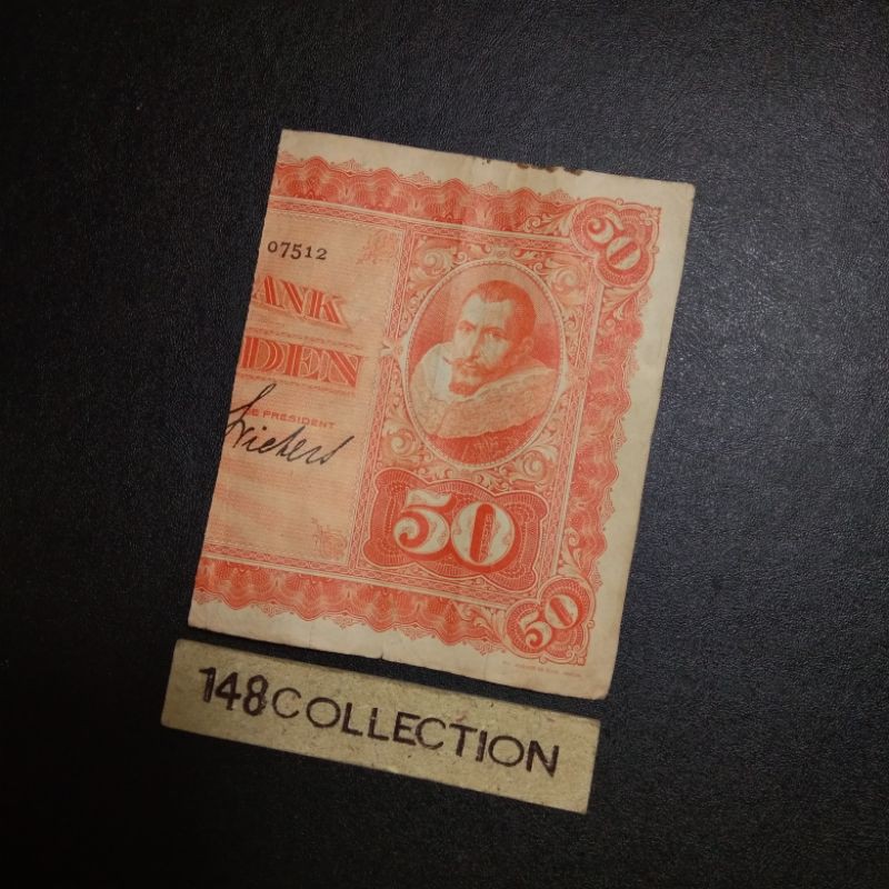 uangkuno 07512 sanering Coen 50G