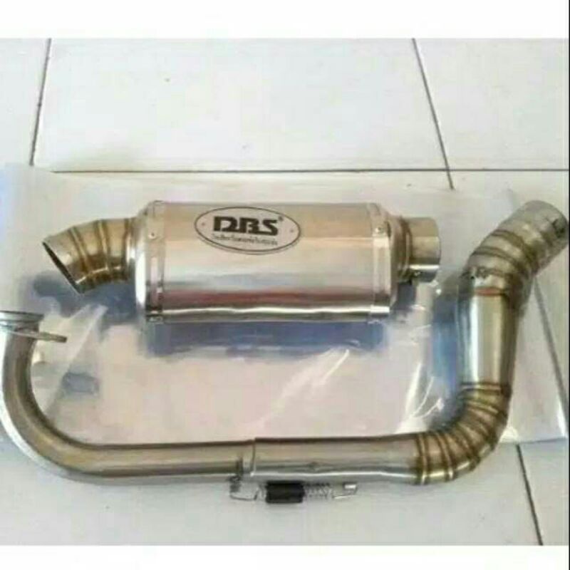 knalpot DBS oval pendek 20cm Mio soul GT Beat Scoopy Genio Vario nmax