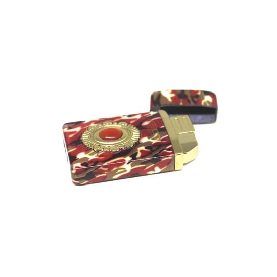 Hot Sale! KOREK API GAS KOTAK HLO-14 CORAK LORENG ARMY MANCIS LIGHTER