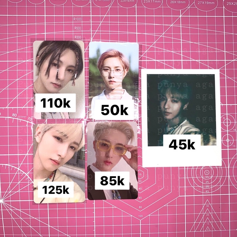 [READY STOCK] Photocard hello renjun Pc deco selca renjun dad renjun agent renjun polaroid hello ren