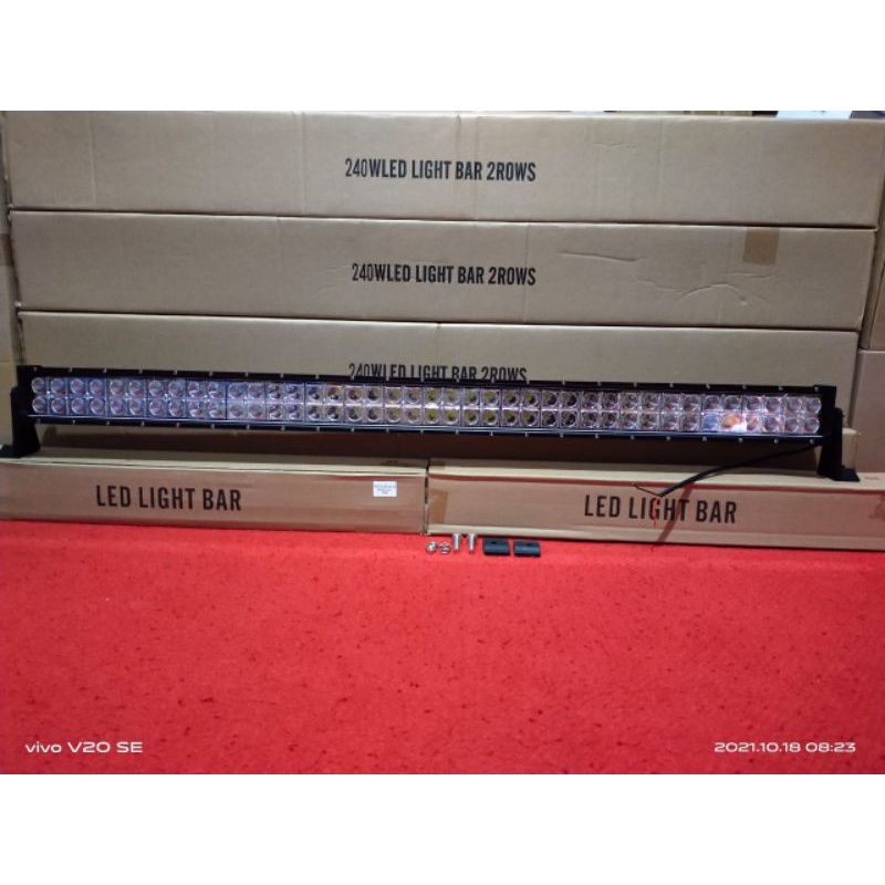 lampu sorot  led bar 60cm  105cm 1 warna 1mode