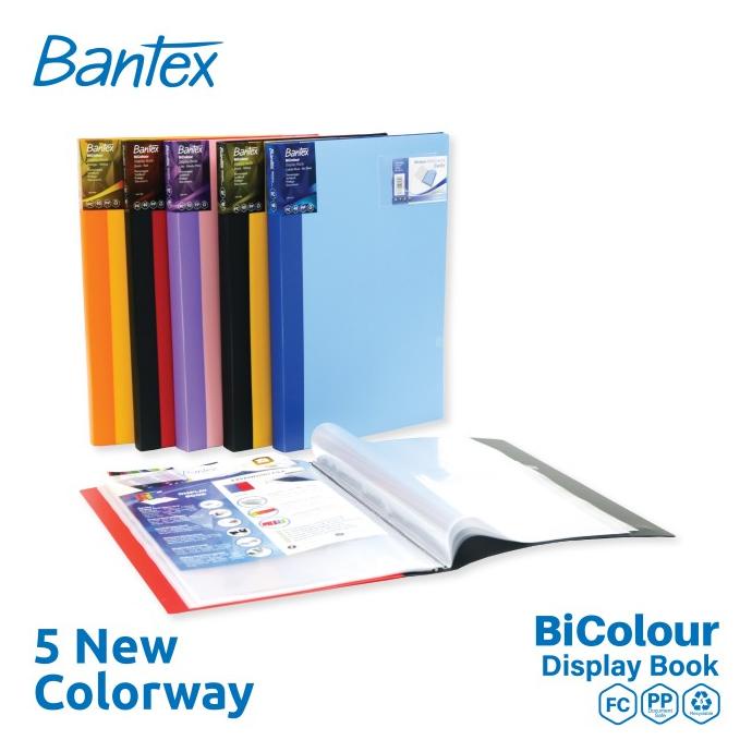 

BEST SELLER BANTEX BICOLOUR DISPLAY BOOK FOLIO 40 POCKET 3185 DISCOUNT