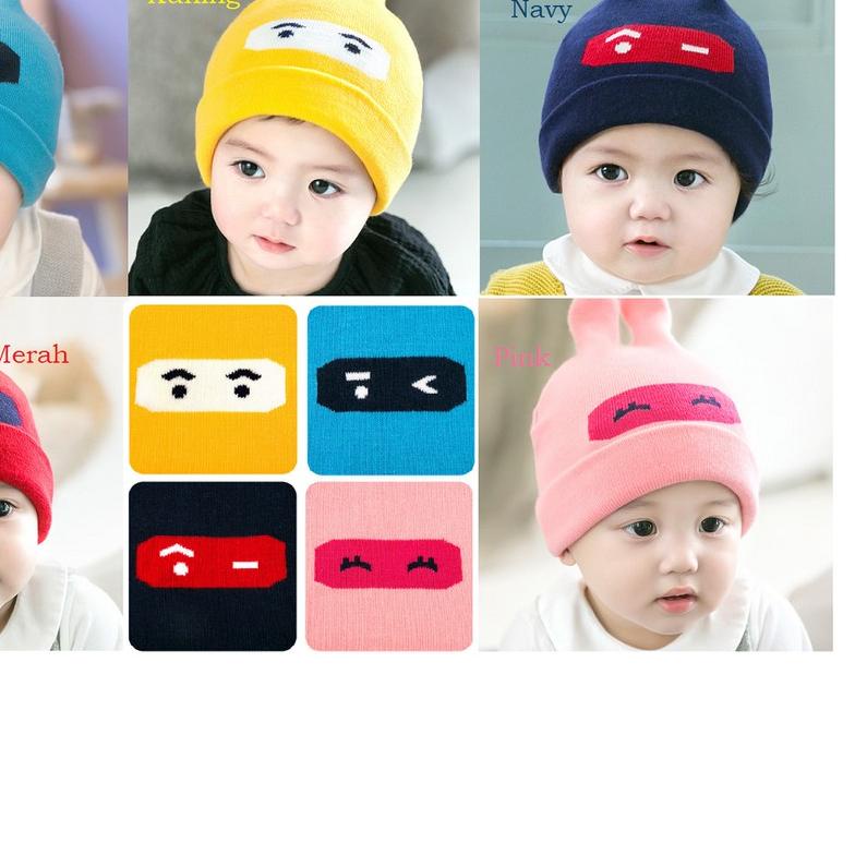 ✾ Topi Bayi Motif Lucu dan imut / Topi anak Lucu ➵