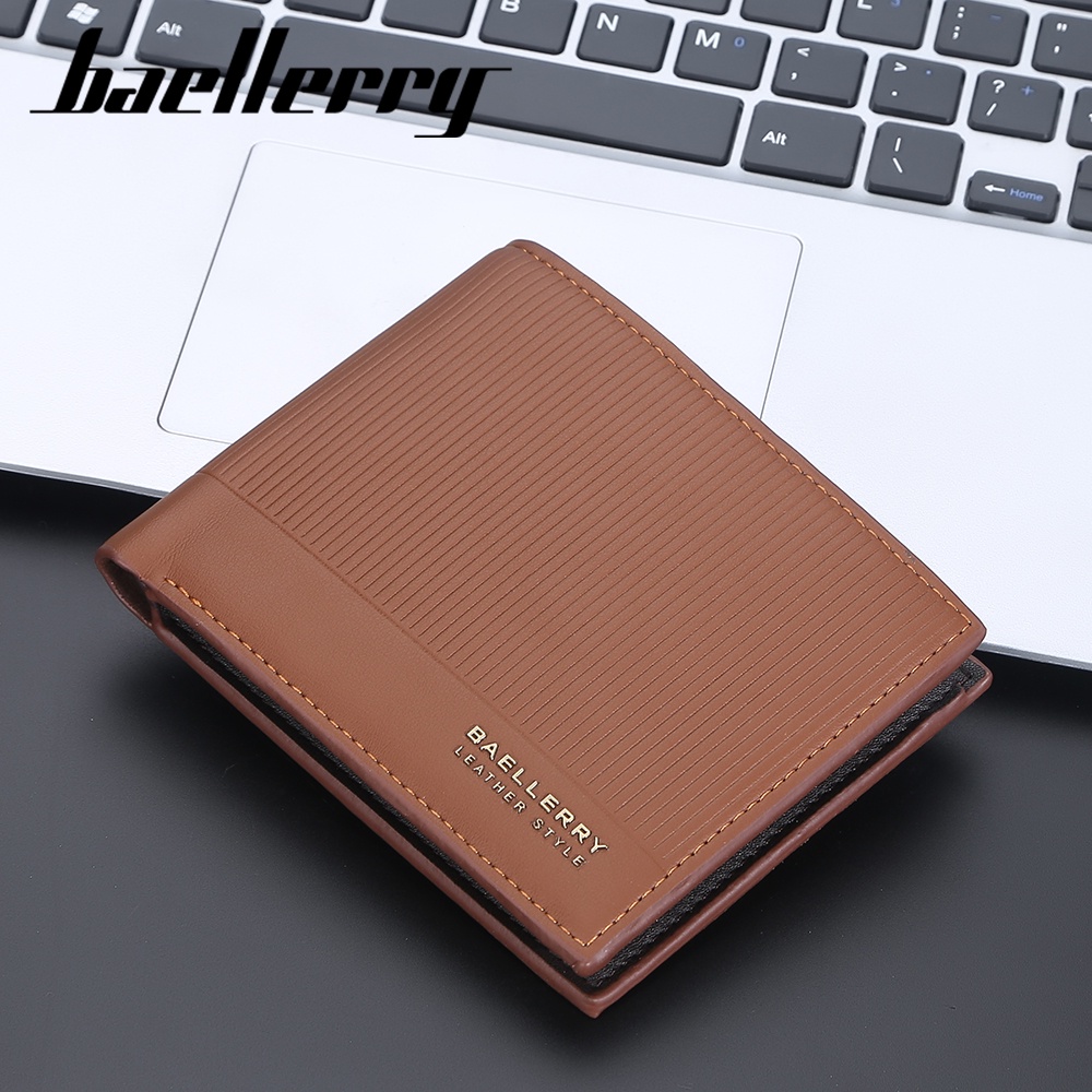 BAELLERRY DR088 Dompet Pria Bahan Kulit PU Leather Premium WATCHKITE WKOS