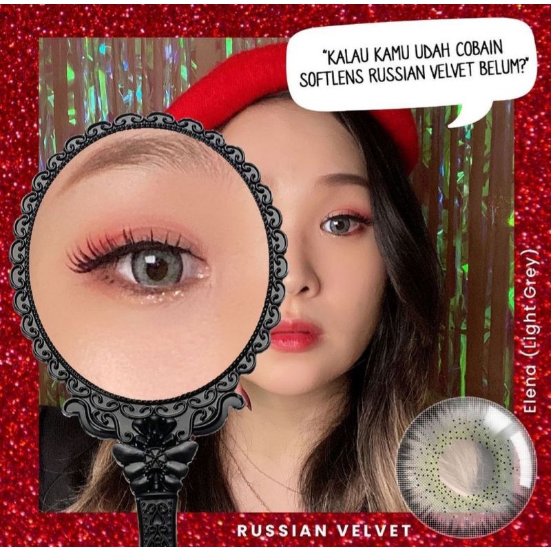 SOFTLENS X2 RUSSIAN VELVET NORMAL MINUS MADE IN KOREA ORIGINAL