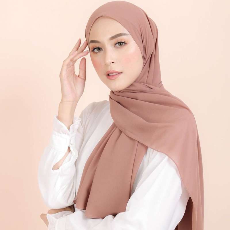 Hijab jilbab Pashmina ceruti baby doll