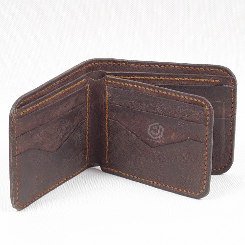 Jayuwan JYB08 BDompet Kulit Asli Handmade  Wallet Asli Garut