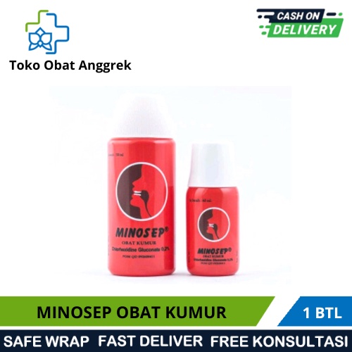 MINOSEP OBAT KUMUR/OBAT KUMUR SARIAWAN/SAKIT GIGI/BAU MULUT