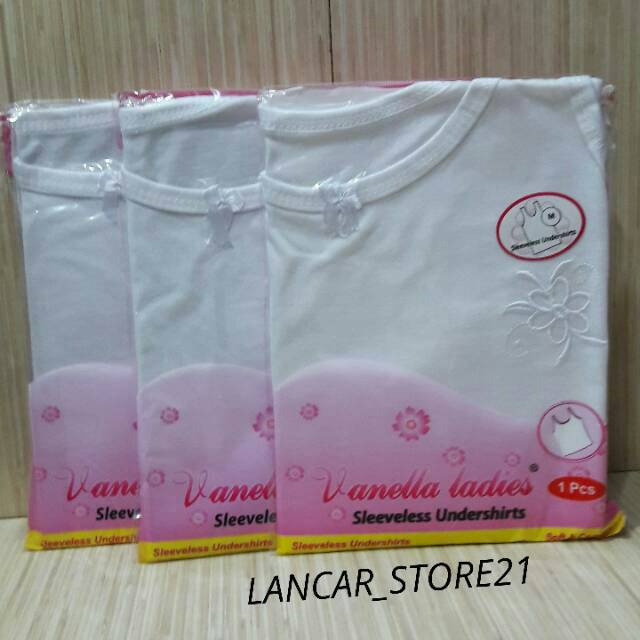 1PCS KAOS DALAM PEREMPUAN/SINGLET PEREMPUAN/KAOS DALAM VANELL