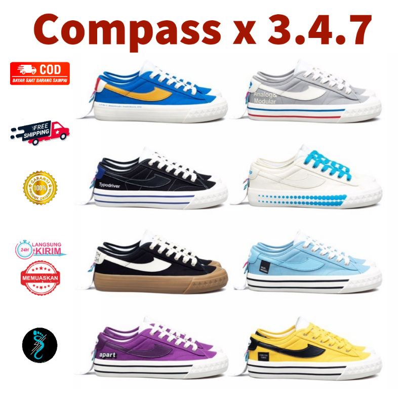 Compass 3.4.7 Quarter of a Century - Compass x unkl347 - Compass Retrograde Low Blue - Compas Retrog