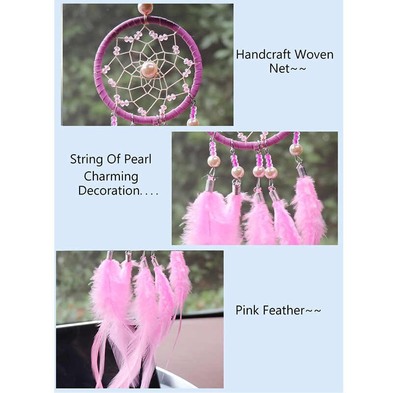 Dream Catcher Car Pendant | Gantungan Pajangan Depan Kaca Spion Tengah Hiasan  Dekorasi Mobil