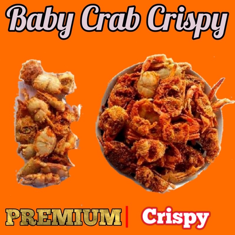 

PROMO BABY CRAB CRISPY RENYAH PREMIUM TERMURAH 50GR (IZIN P-IRT) HALAL…