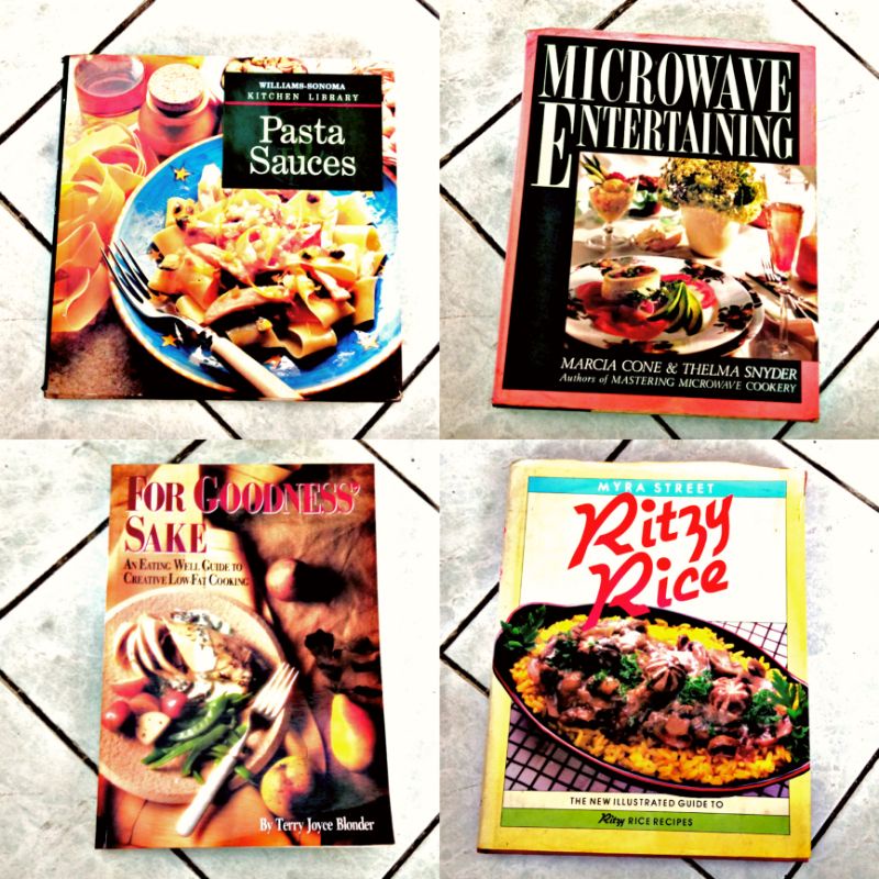 BUKU RESEP MASAK COOKING BOOK BAHASA INGGRIS MURAH SALE