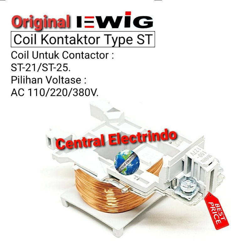 Koil Coil Kontaktor Contactor EWIG ST-21/ST25.