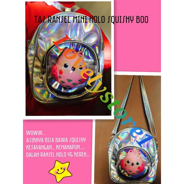 Tas hologram mini ransel