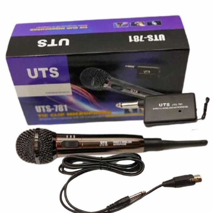 SONY SN 781 Mic/microphone bisa wireless dan kabel