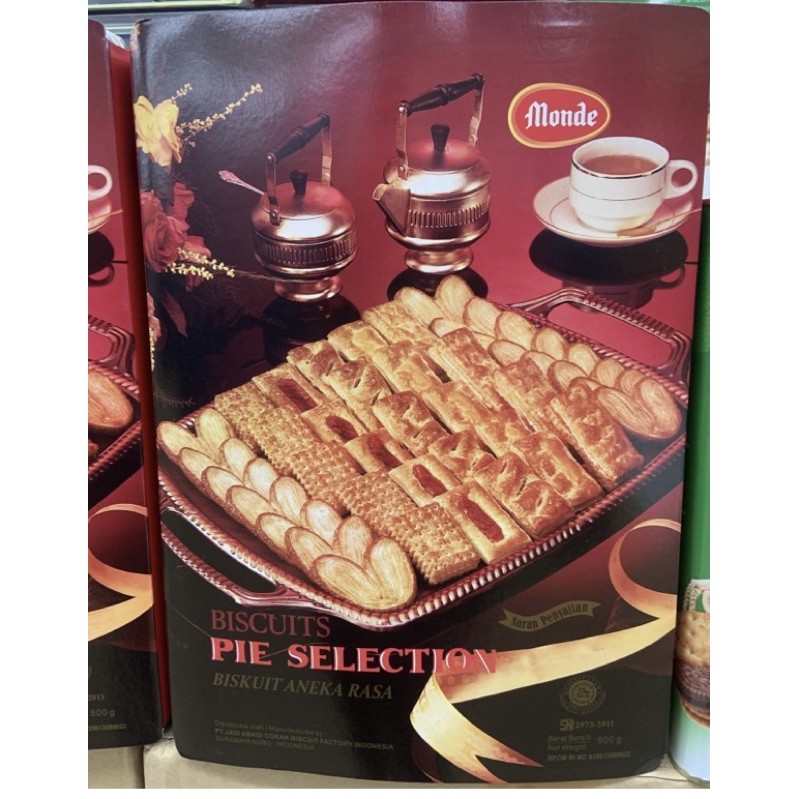 

MONDE BISCUIT PIE SELECTION 800GR