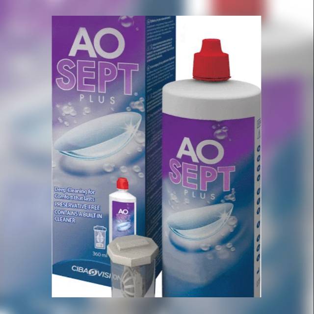 Cairan Pembersih Softlens AO Sept / Air softlens