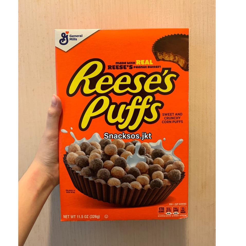 

Bayar Di Tempat BHCET GENERAL MILLS REESES PUFFS PEANUT BUTTER CEREAL - REESE'S SEREAL USA 78 Best