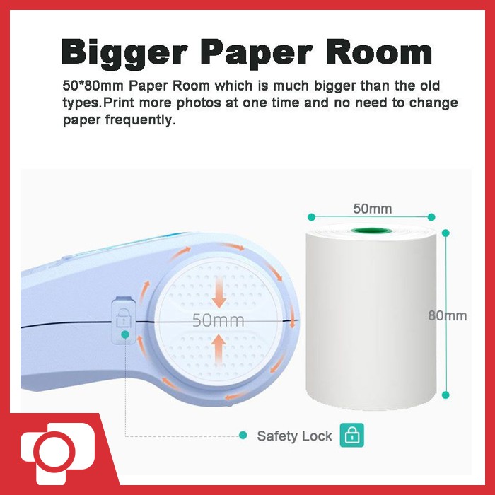 Peripage A3 Notes Thermal Paper White