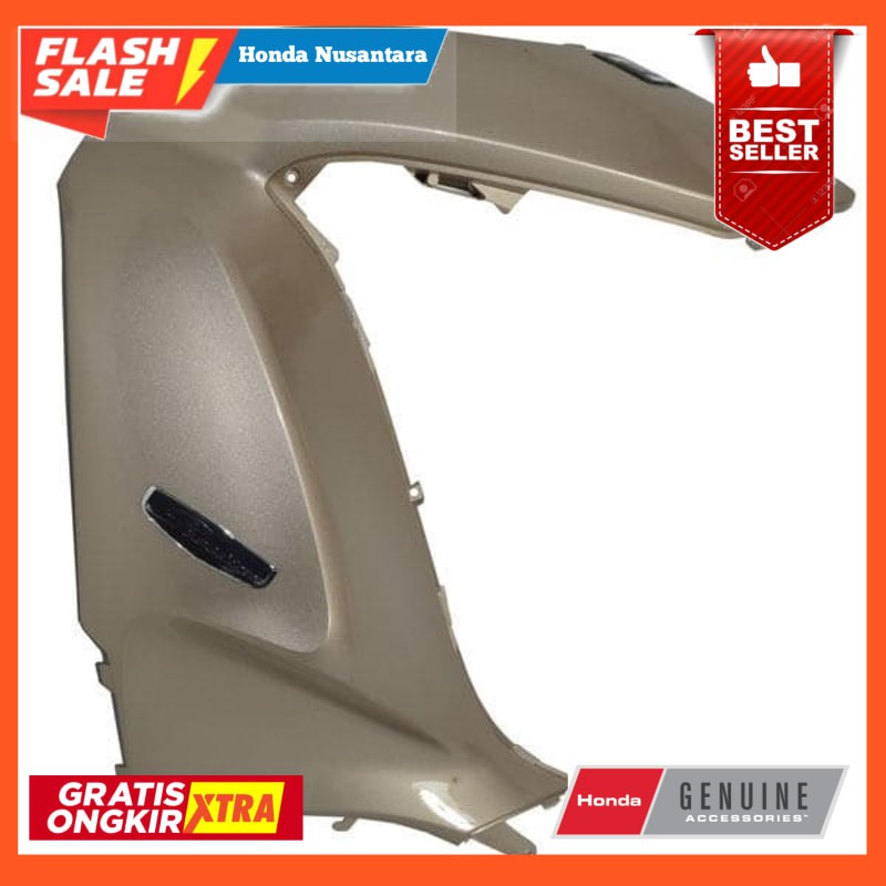 PASTI ORI SET ILLUST COVER L GLAM GLD MTL Â€“ PCX 125 CBU (KWN) DIJAMIN ASLI HGP