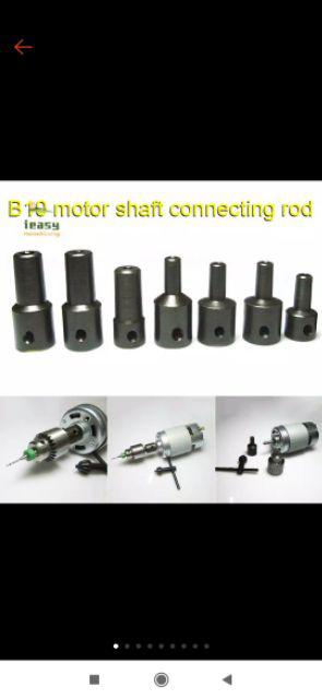 4-12mm Motor Shaft Drill Clamp Chuck Coupling Coupler Connector Sleeve Screw