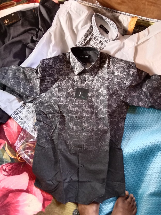 Kemeja Batik Alisan Printing Slimfit Lengan Panjang