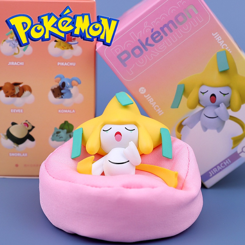 Pokemon Starry Dream Series Figure (Pikachu, Eevee, Komala, Bulbasaur, Snorlax, Jirachi)