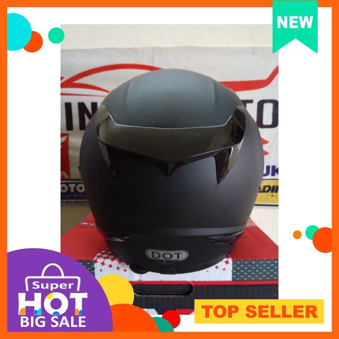 HELM KYT FULLFACE R 10 BLACK DOFF