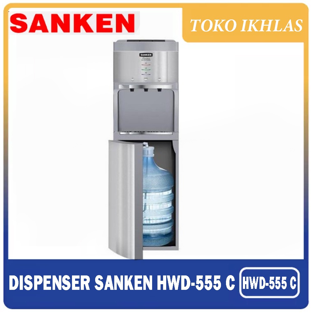 Jual Sanken Dispenser Galon Bawah Sanken Hwd C555 Ic Cool Low Watt Shopee Indonesia 7661