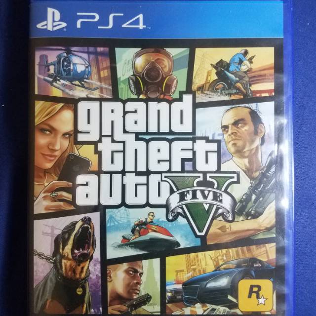 [BEKAS]GTA 5 BluRay PS4 - Original