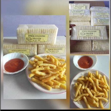 

Stik singkong frozen.stik singkong. stiksingkong.singkongenak.frozenfood.makanan enak