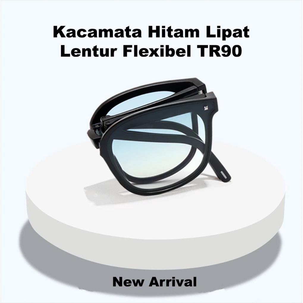 Kacamata Hitam Lipat Cowo Cewe Premium Fashion SG 1020