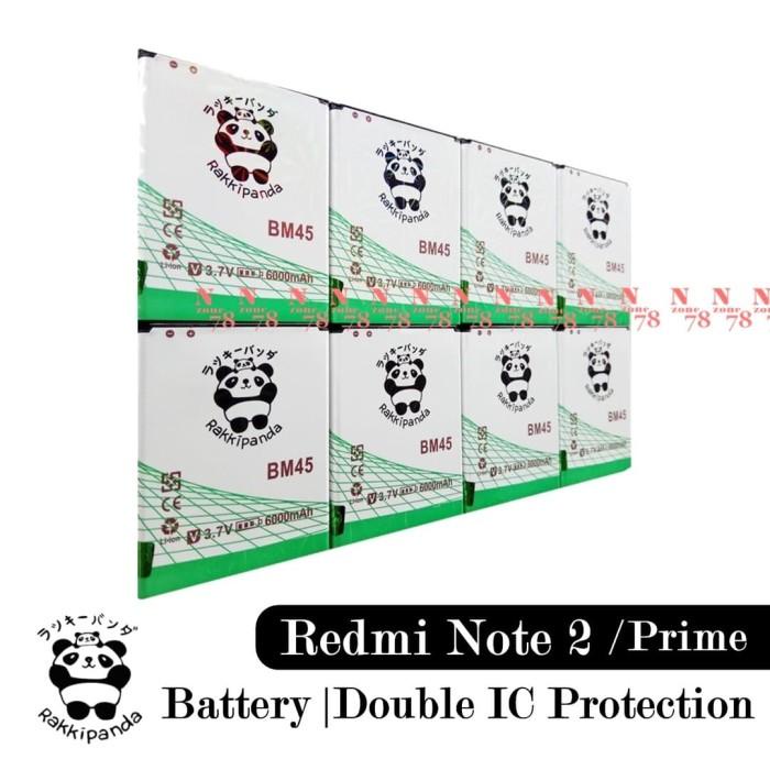 BATERAI XIAOMI REDMI NOTE 2 BM45 BM-45 RAKKIPANDA DOUBLE POWER
