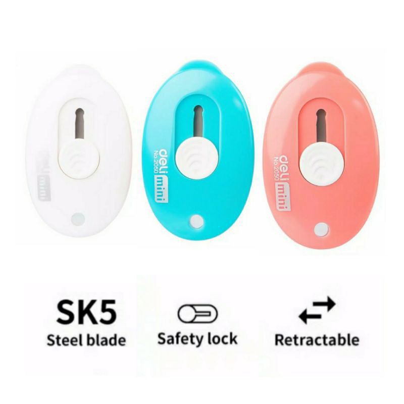 

NAJ✨CUTTER MINI PORTABEL MERK DELI uk sk5 kode 2050
